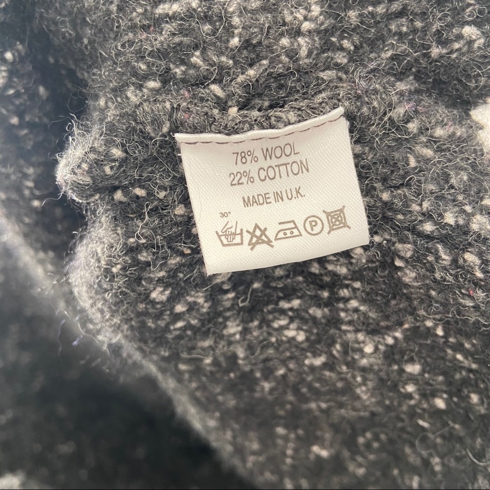 Pullover Black/White Wool White Stuff Sweater - image 3